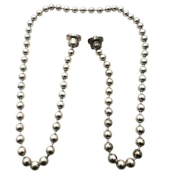 Joseph Esposito Popcorn Chain Magnetic Clasp 18 Inch Necklace 33 Gram - Picture 2 of 3